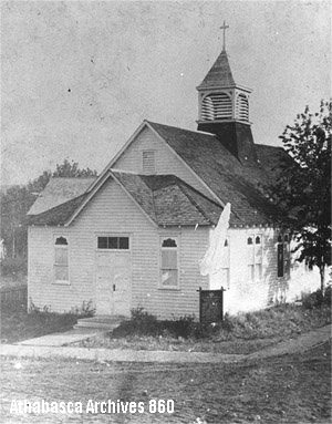 All Saints Anglican Church, Athabasca Landing, 1907