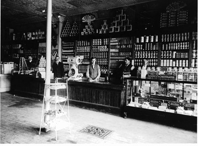 Farrell & Daigneault store, 1910, Athabasca