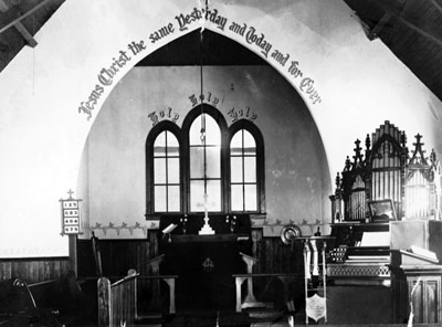 Interior of the All Saints Anglican Church