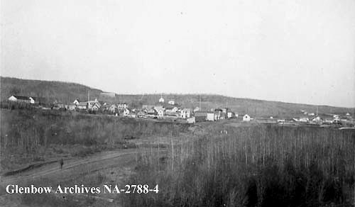 View of Athabasca Landing, Alberta. 1911