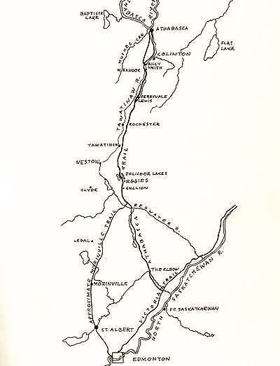 The Athabasca Landing Trail of 1876